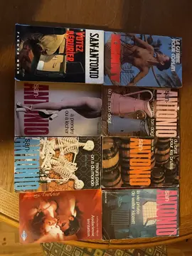 lot de 8 roman San Antonio