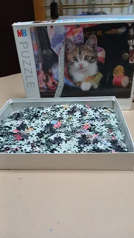 Puzzle chat 1500 pièces