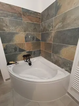 Baignoire d'angle