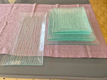 Service 14 pièces en verre