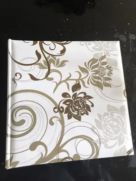 Album photos motif floral