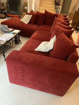 grand canapé en L 6-7 places