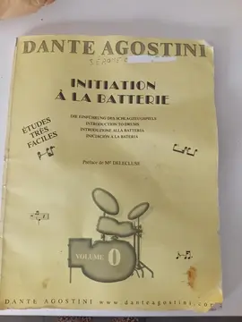 livre initiation à la batterie