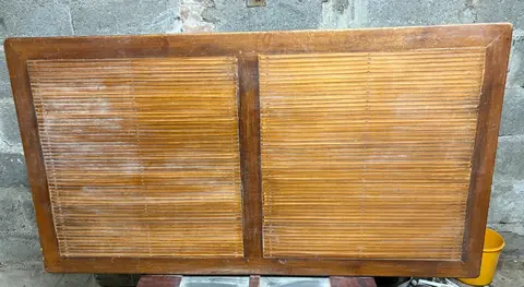 table basse bois exotique