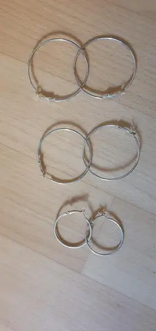 lot de 3 paires de boucles d oreille
