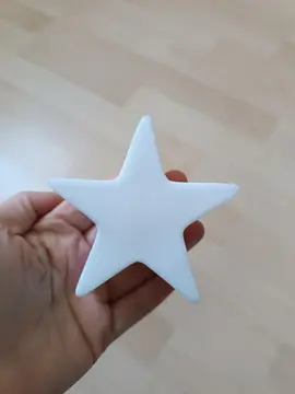 Etoile lumineuse (pile à changer)