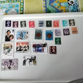 donne timbres anglais 1lot 1envoie