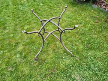 pied de table ronde (intérieur/extérieur) en métal