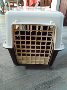 boite transport et litière chat