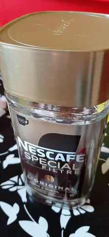 flacon verre Nescafé