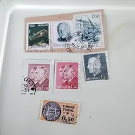 donne timbres collection monaco 1lot par envoie