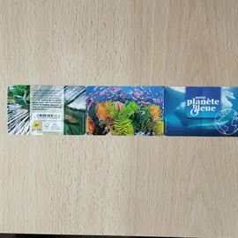 Carnet timbres vide BC2085-Planète bleue