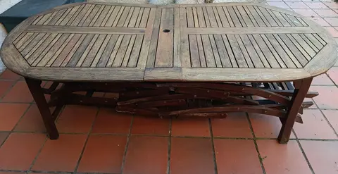 grande table jardin extensible