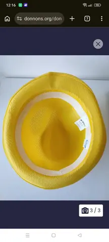 Chapeau jaune