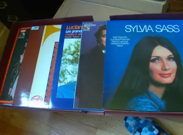 coffret disques 33 t