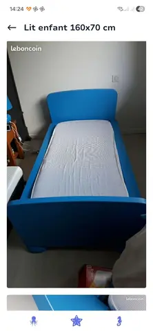 lit enfant 160x70 cm ikea