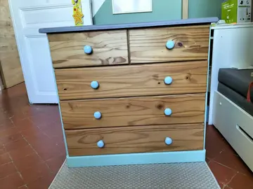 commode enfant en bois