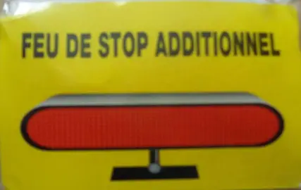 Feu Stop additionnel