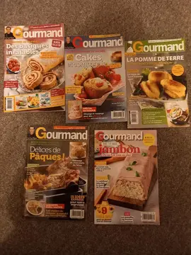 Lot magazines recettes