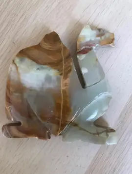 objet en marbre à coller