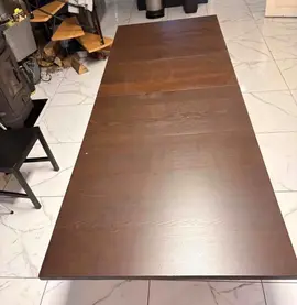 table extensible + chaises