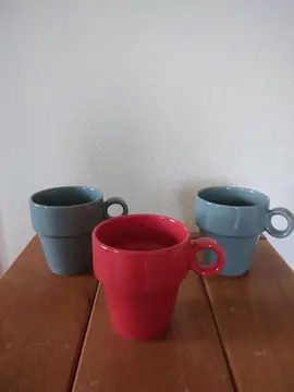 lot de 3 mugs