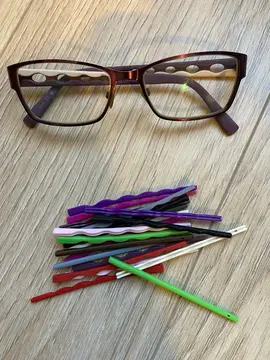 Paire de lunettes femme pour récupération monture