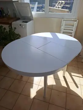 table avec rallonge