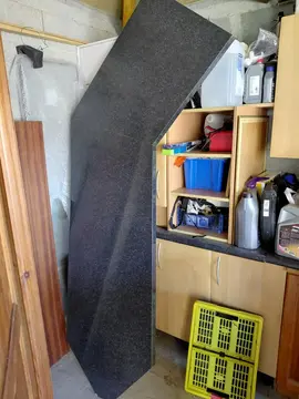 plan de travail stratifié