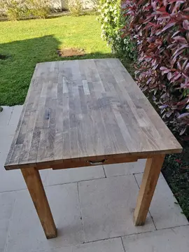 table en bois