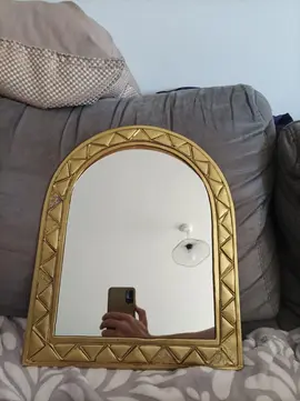 miroir doré