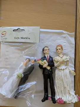 figurines mariés
