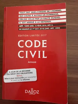 code civil 2017