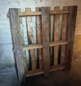 Palette grand format bois