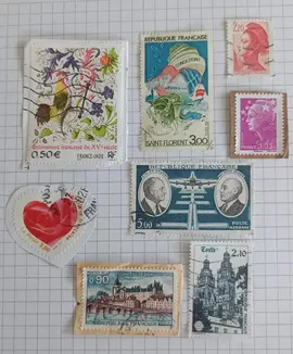Timbres français - 2D