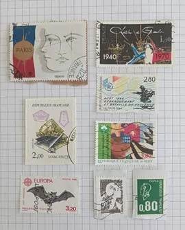 Timbres français - 2F