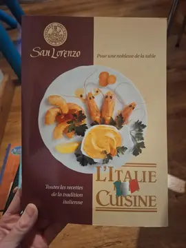 Livre recettes italienne