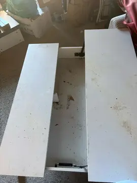 table basse à réparer