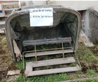 structure de calèche de médecin année 1900