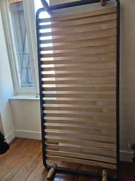 sommier lattes 1 personne