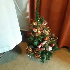 Sapin décoré - H60cm