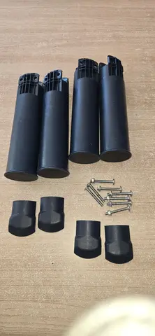 pied de lit plastique