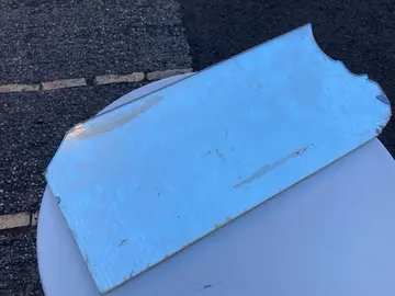 Morceau de plaque de miroir