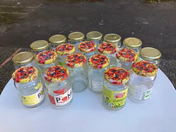 Pots en verre tout format