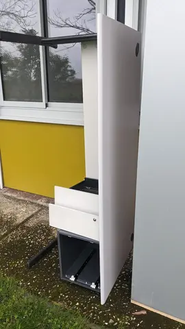 Bureau et tiroirs 180x80