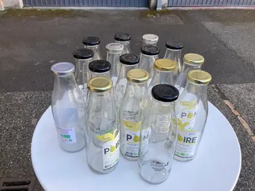 Bouteilles en verre
