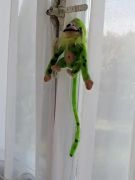 Peluche genre de Marsupilami vert