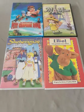 lot de 4 DVD enfants