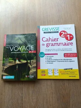 lot de 2 livres scolaires Seconde et Première