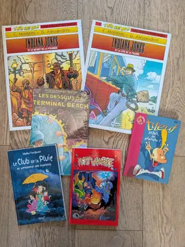 Lot 1. Bandes dessinees